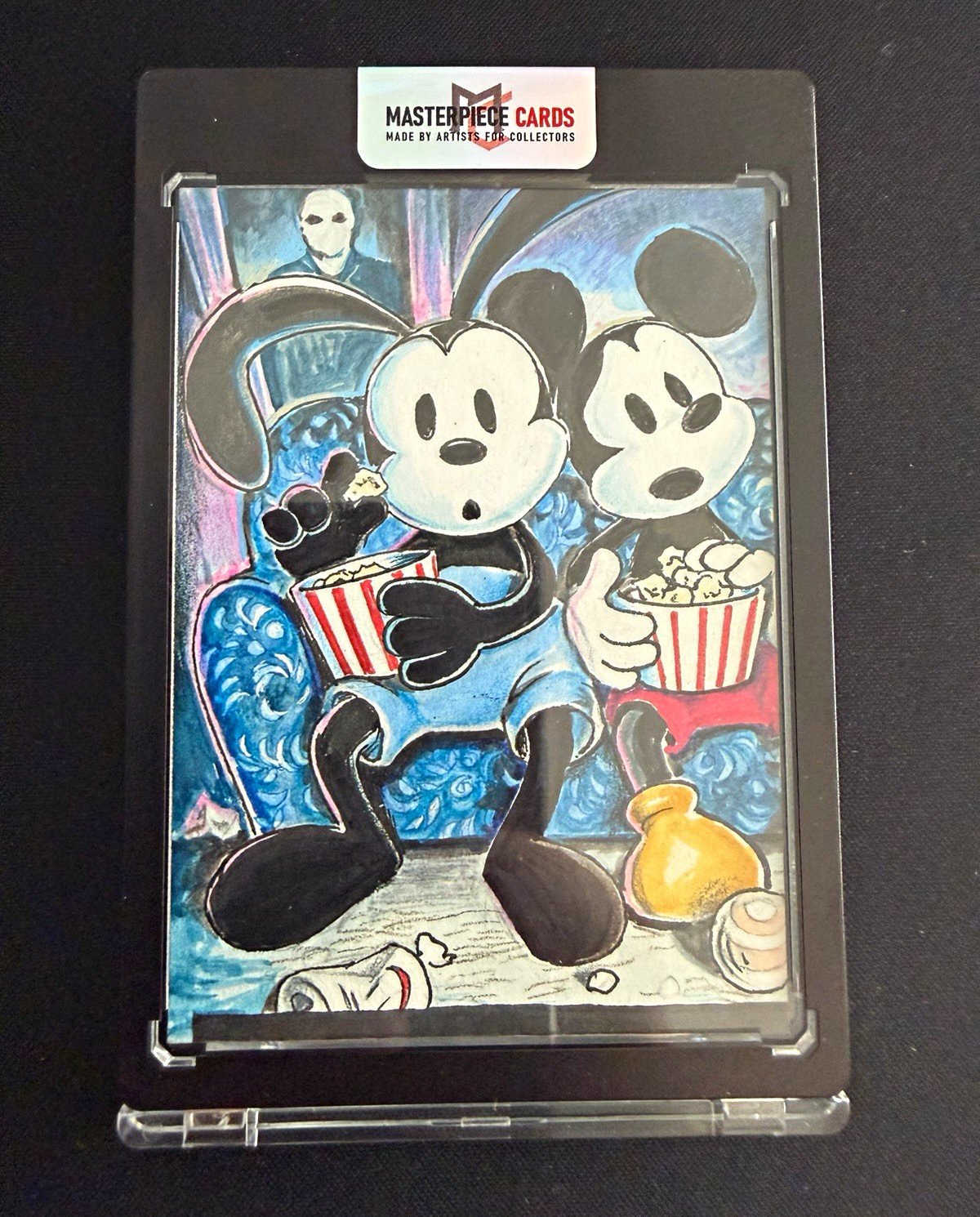 2026 Masterpiece Cards Mickey Mouse x Oswald 1/1 Sketch by May Laxamana