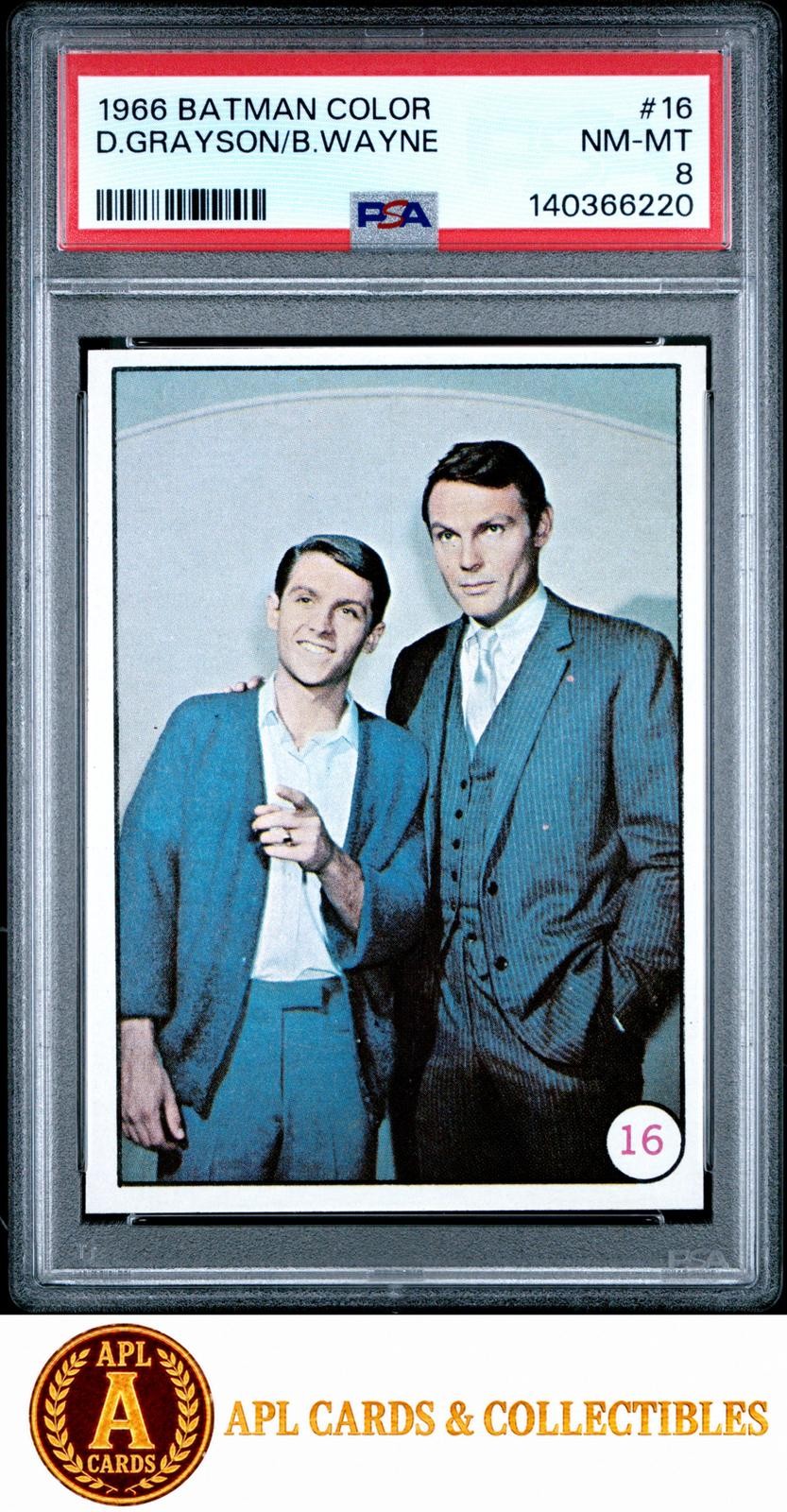1966 Batman Color Photo D.Grayson B.Wayne #16 PSA 8 1966 Batman Color Photo D.Grayson B.Wayne #16 PSA 8