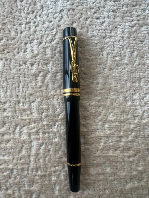Vintage Montblanc 18k Nib Leonard Bernstein Music Note Fountain Pen