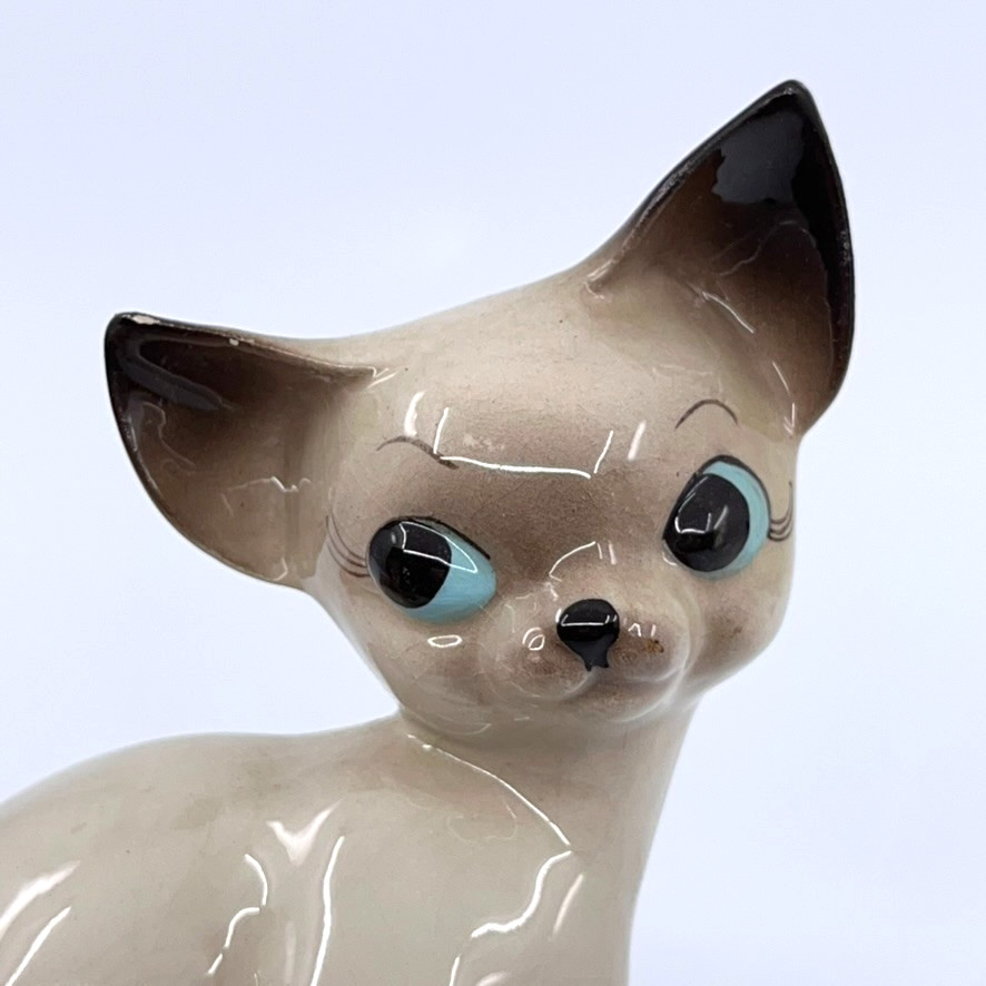 Vintage Siamese Cat Figurine Freeman McFarlin Originals El Monte CA 1950s 60s Vintage Siamese Cat Figurine Freeman McFarlin Originals El Monte CA 1950s 60s