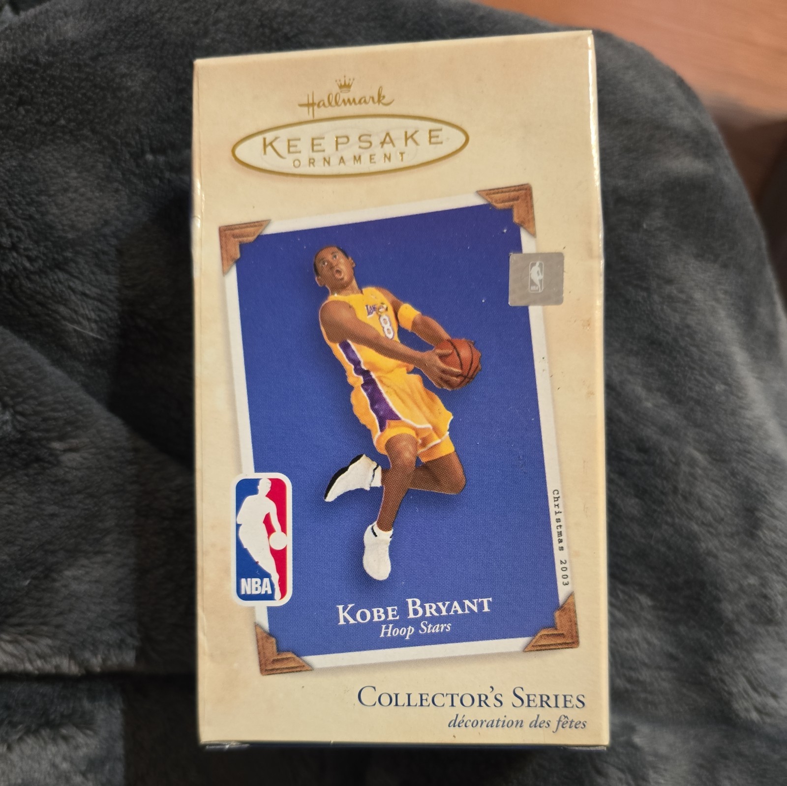 Hallmark Ornament Kobe Bryant 9th in Hoop Stars Series NBA Lakers 2003 Hallmark Ornament Kobe Bryant 9th in Hoop Stars Series NBA Lakers 2003
