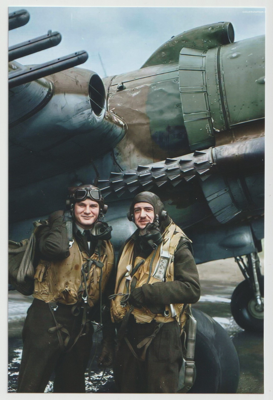 British RAF Aircrew WW2 WWII Re-Print 4x6 #907 British RAF Aircrew WW2 WWII Re-Print 4x6 #907