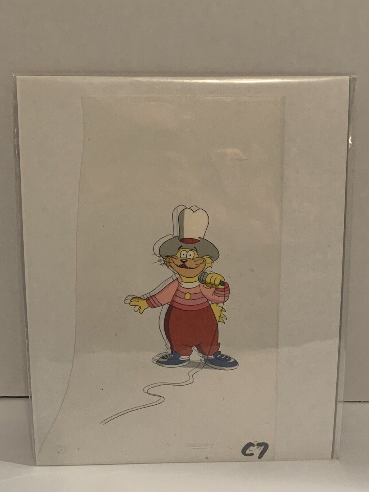 1990\'s Tom And Jerry Kids Show Calaboose Cal Animation Production Art Cel 2 pcs