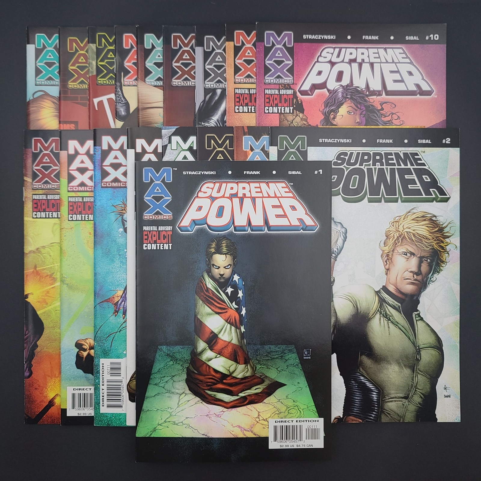 Supreme Power #1-18: Complete Series, Straczynski/Frank (Marvel MAX, 2003-05) Supreme Power #1-18: Complete Series, Straczynski/Frank (Marvel MAX, 2003-05)