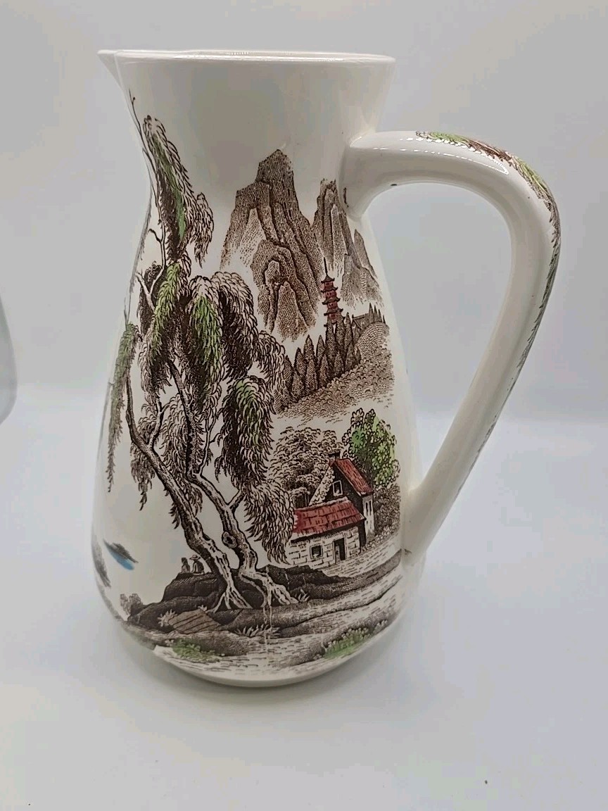 Vintage Nasco Sayonara China Pitcher 9inch Vintage Nasco Sayonara China Pitcher 9inch