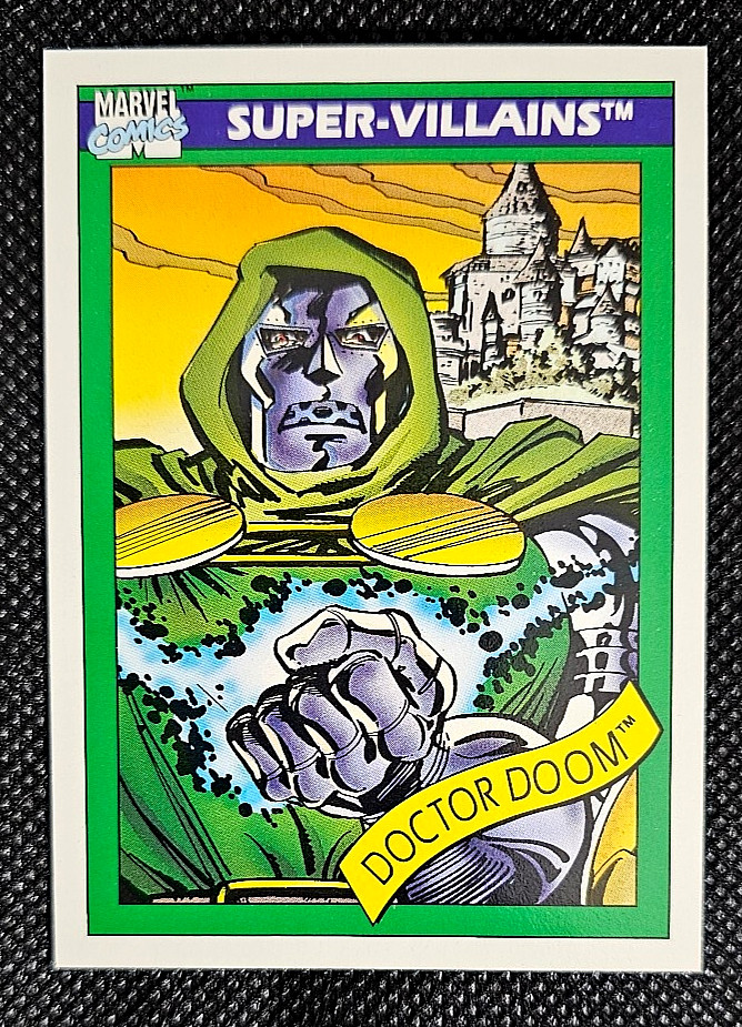 1990 IMPEL MARVEL UNIVERSE SERIES ONE DR. DOOM CARD #60