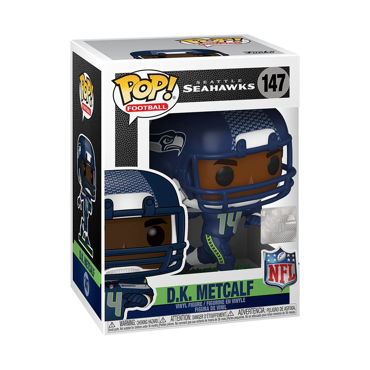 DK Metcalf Funko POP - Seattle Seahawks - NFL