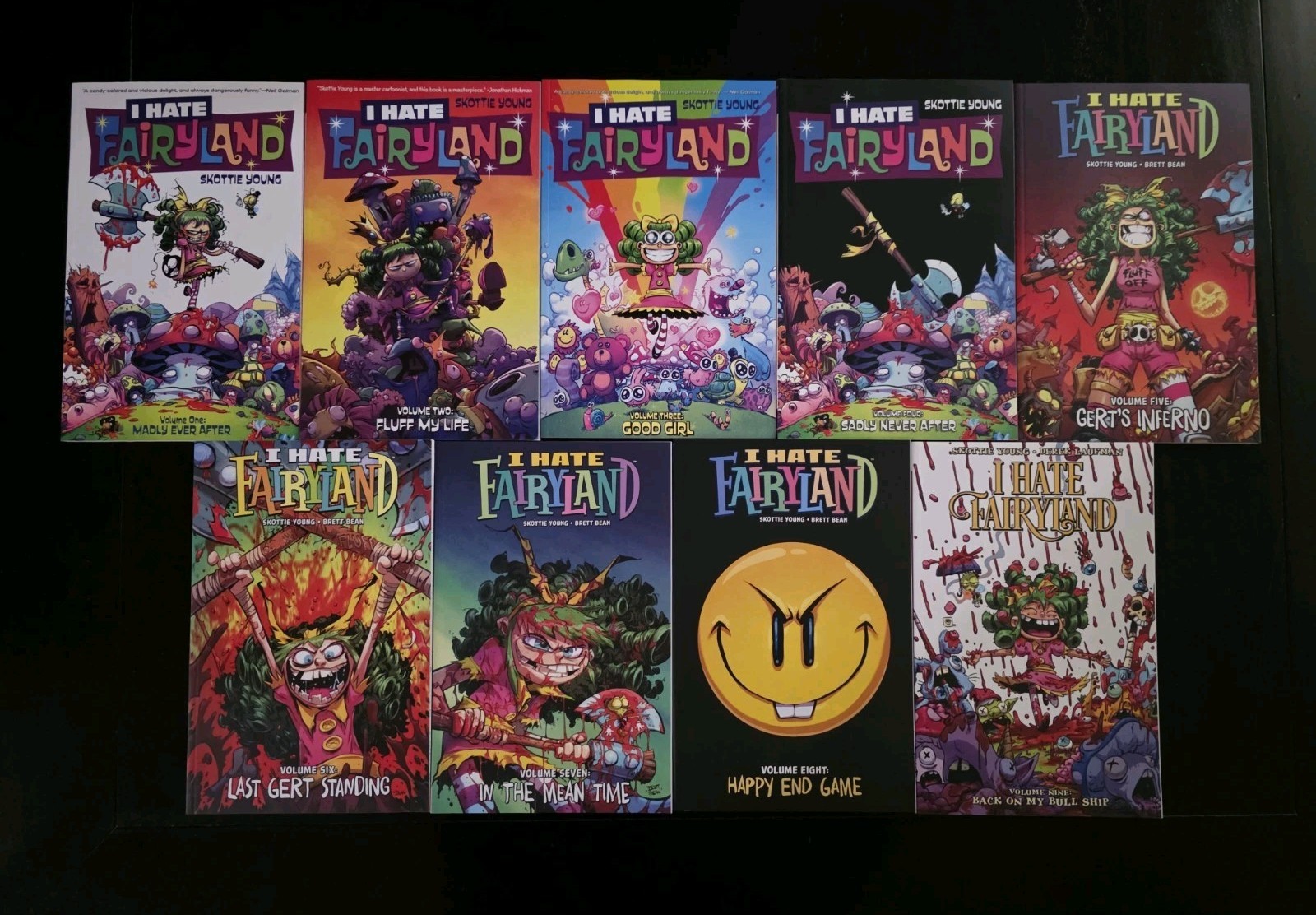 I Hate Fairyland - VOLUMES 1-2-3-4-5-6-7-8-9 - Image - Graphic Novels TPB I Hate Fairyland - VOLUMES 1-2-3-4-5-6-7-8-9 - Image - Graphic Novels TPB