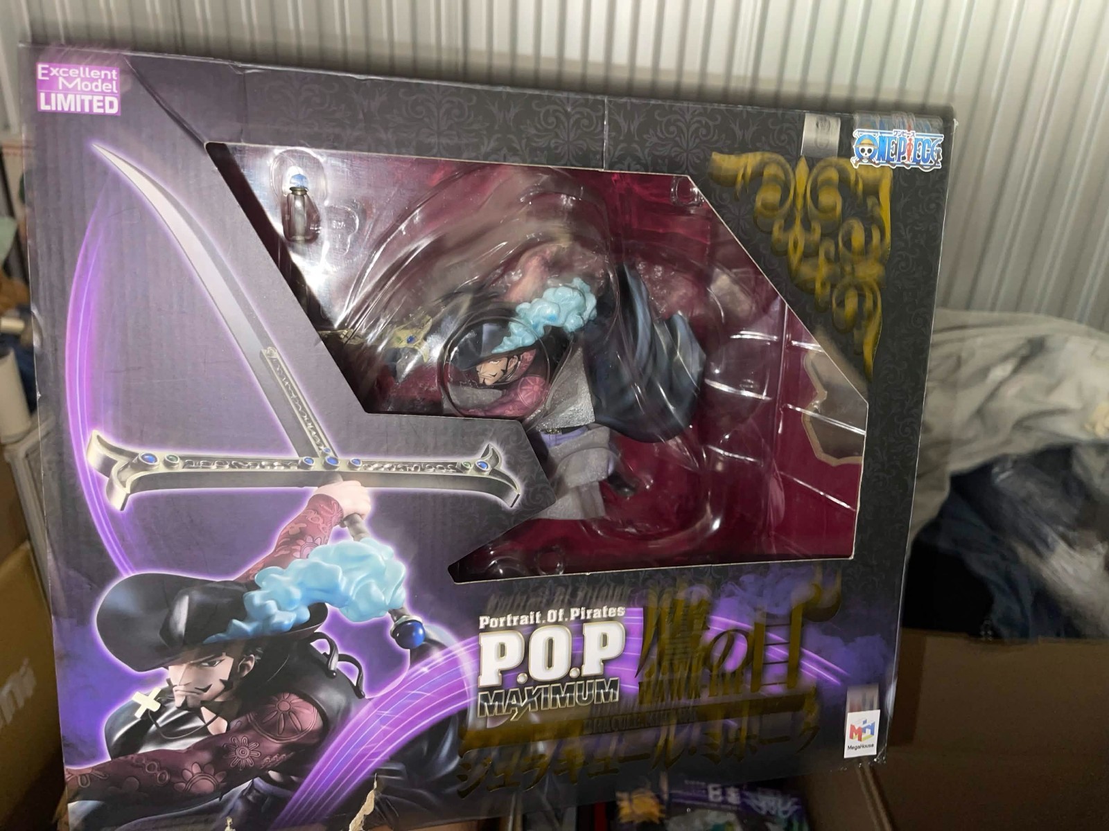 Portrait.Of.Pirates One Piece NEO-MAXIMUM Hawk Eyes Dracule Mihawk Figure Japan Portrait.Of.Pirates One Piece NEO-MAXIMUM Hawk Eyes Dracule Mihawk Figure Japan