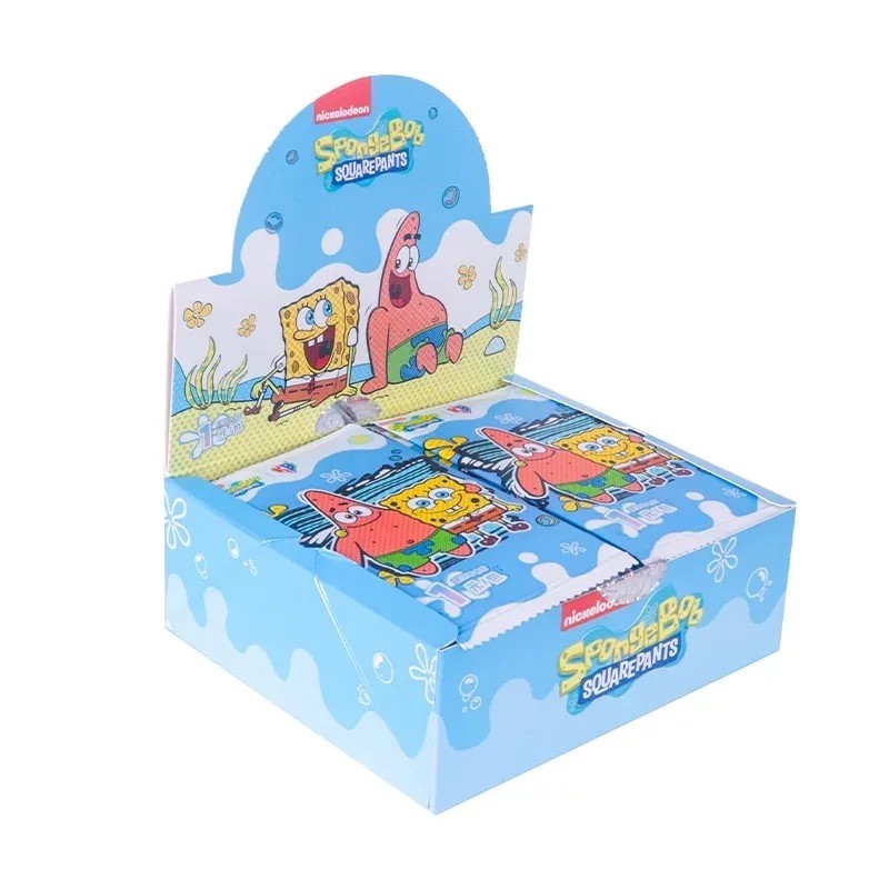 KB SpongeBob Card Mystery Box – 36 Packs Sealed Trading Cards Collectible