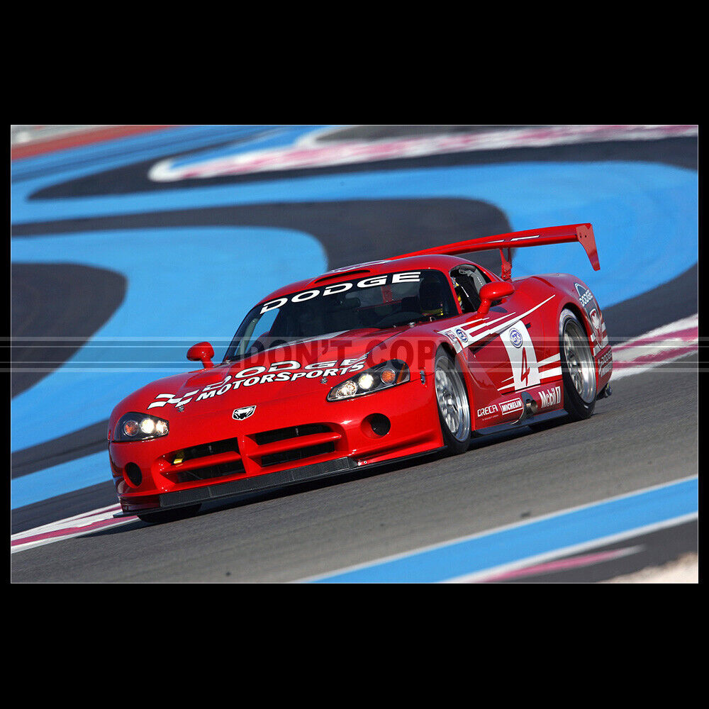 2006 DODGE VIPER SRT10 COMPETITION CIRCUIT PAUL RICARD TEST DAY PHOTO A.033960