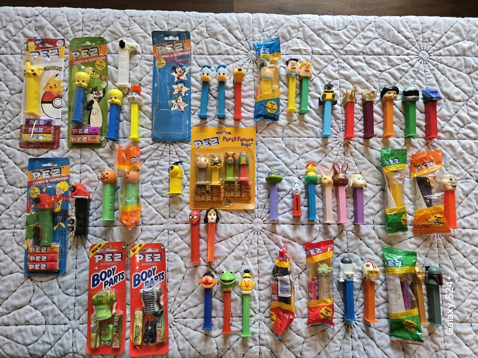 Lot of more than 45 Vintage Collectible Assorted Pez Dispensers Lot of more than 45 Vintage Collectible Assorted Pez Dispensers