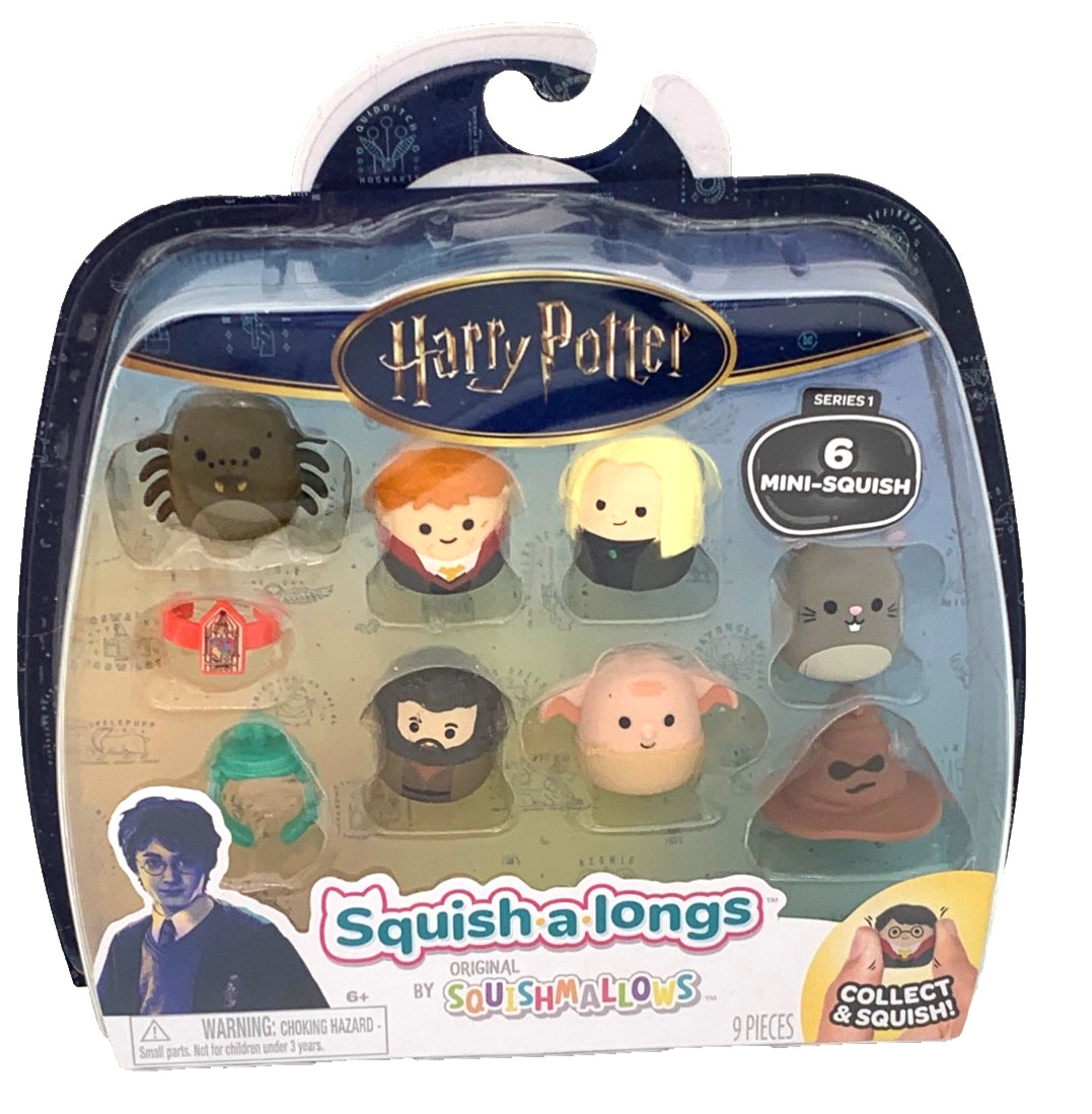 Harry Potter Halloween Squish-A-Longs 6 Mini-Squish 9Pcs Total 2025 New In Box Harry Potter Halloween Squish-A-Longs 6 Mini-Squish 9Pcs Total 2025 New In Box