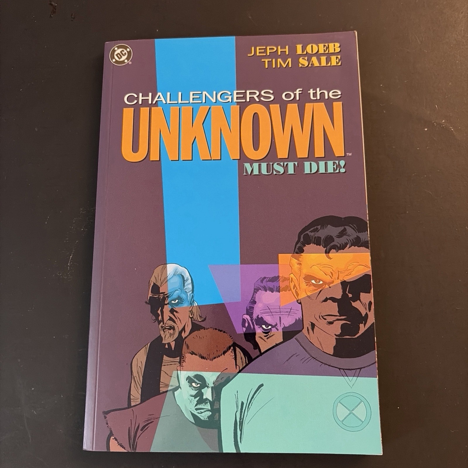 Challengers Of The Unknown By Jeph Loeb & Tim Sale. DC Comics Trade Paperback Challengers Of The Unknown By Jeph Loeb & Tim Sale. DC Comics Trade Paperback