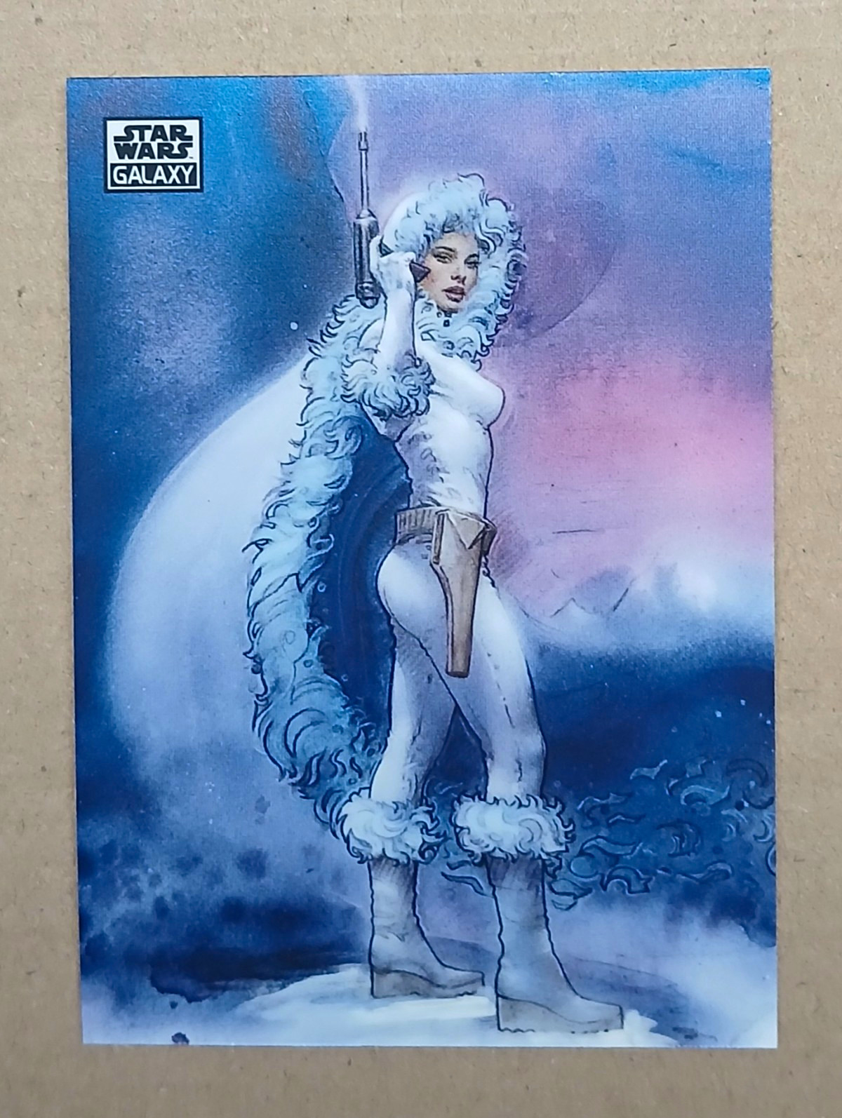 Topps 2018 Star Wars Galaxy Base Set #69 A Chilly Reception Terese Nielsen Topps 2018 Star Wars Galaxy Base Set #69 A Chilly Reception Terese Nielsen