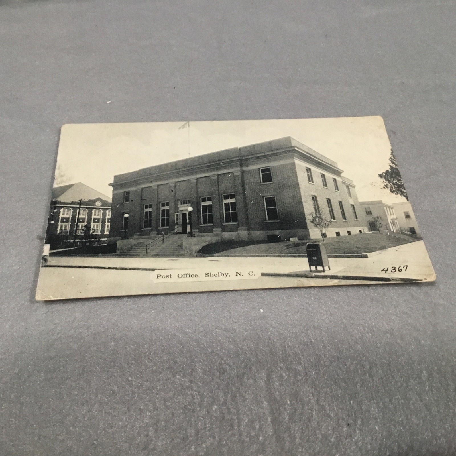 ca1935 Post Office Shelby NC RPPC Postcard Cleveland County N.C. ca1935 Post Office Shelby NC RPPC Postcard Cleveland County N.C.