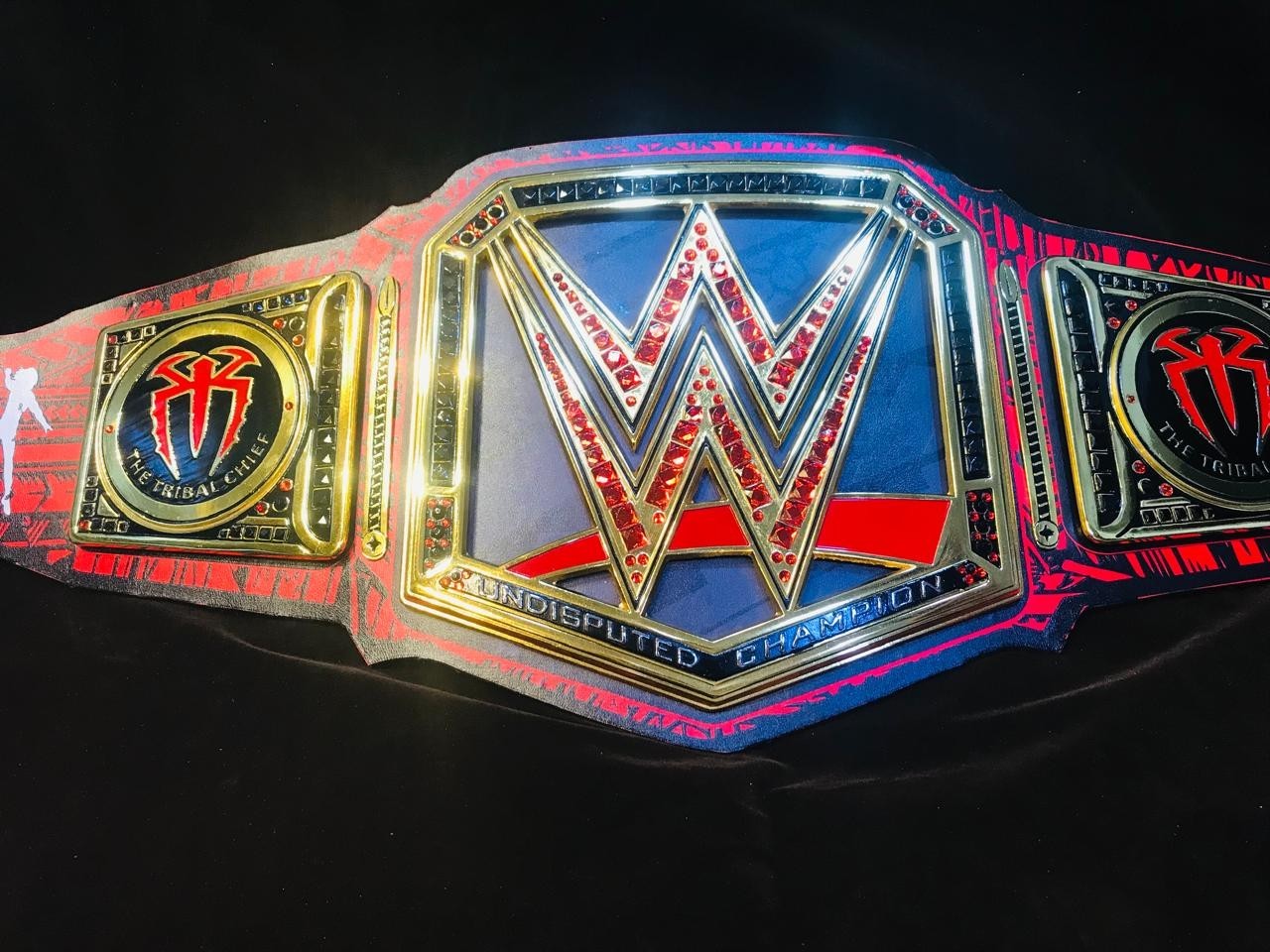 Undisputed Championship WWE ROMAN REIGNS Title Replica Belt 6mm Brass Plates