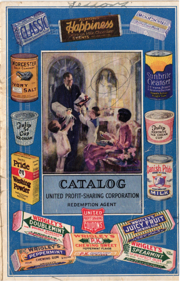VINTAGE 1926 COUPON REDEMPTION CATALOG TOYS/WATCHES/CLOCKS/PIPES/JEWELRY &MORE