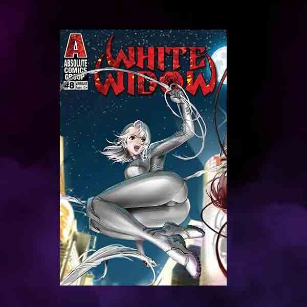 White Widow #8 Cat60 Comics Exclusive Cover by Fer Yoshimiya Presale Ships 3/15