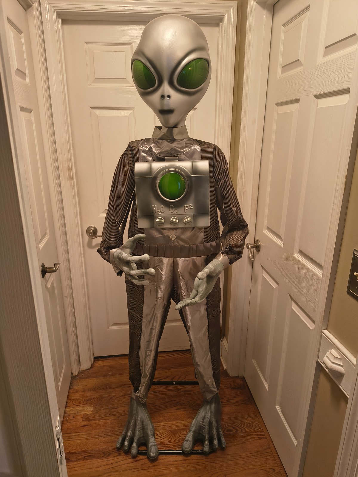 Home Accents Holiday 6ft Dreadful Dreams Animated LED Alien BRAND NEW Home Accents Holiday 6ft Dreadful Dreams Animated LED Alien BRAND NEW