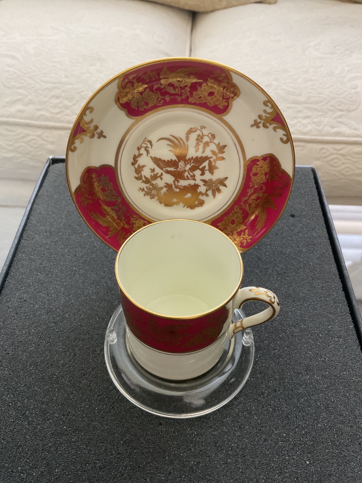 Plant Tuscan China Westminster Series Demitasse Cu&Saucer. Ex Plant Tuscan China Westminster Series Demitasse Cu&Saucer. Ex
