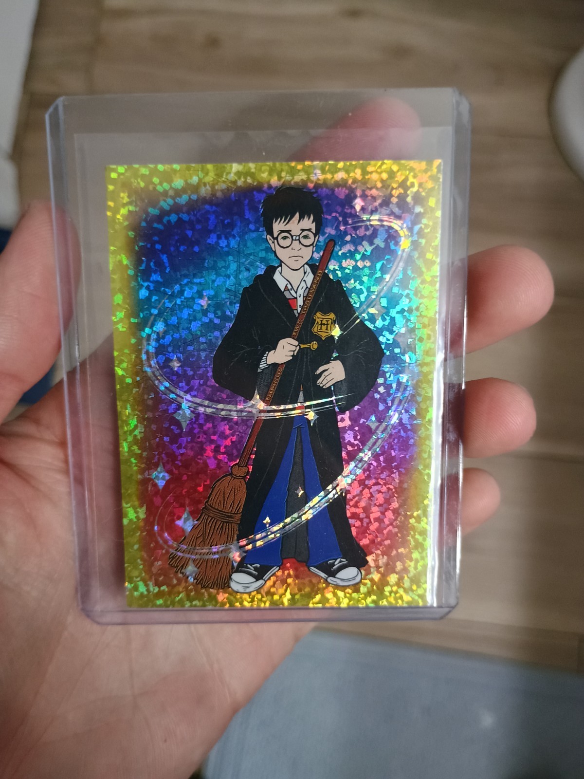 2001 Panini Harry Potter Classic Illustrated Harry #2 Holofoil RC ROOKIE Rainbow 2001 Panini Harry Potter Classic Illustrated Harry #2 Holofoil RC ROOKIE Rainbow
