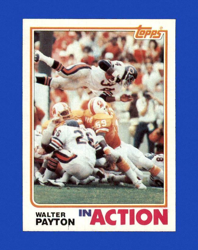 1982 Topps Set Break #303 Walter Payton IA NM-MT OR BETTER *GMCARDS*