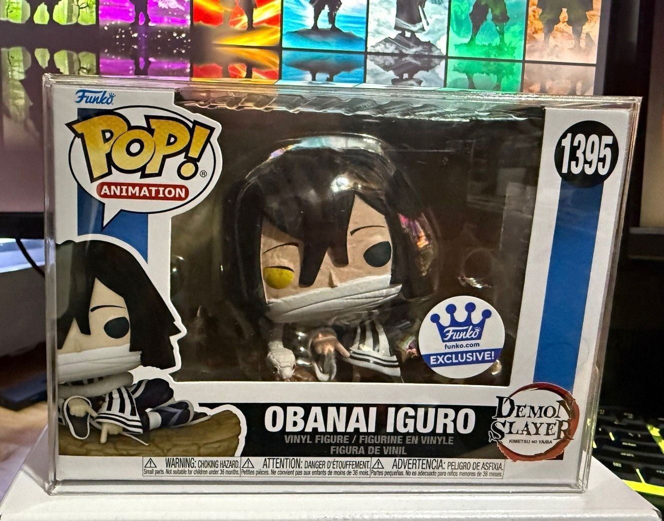 Funko Pop Animation Demon Slayer Obanai Iguro #1395 – Funko Exclusive Funko Pop Animation Demon Slayer Obanai Iguro #1395 – Funko Exclusive
