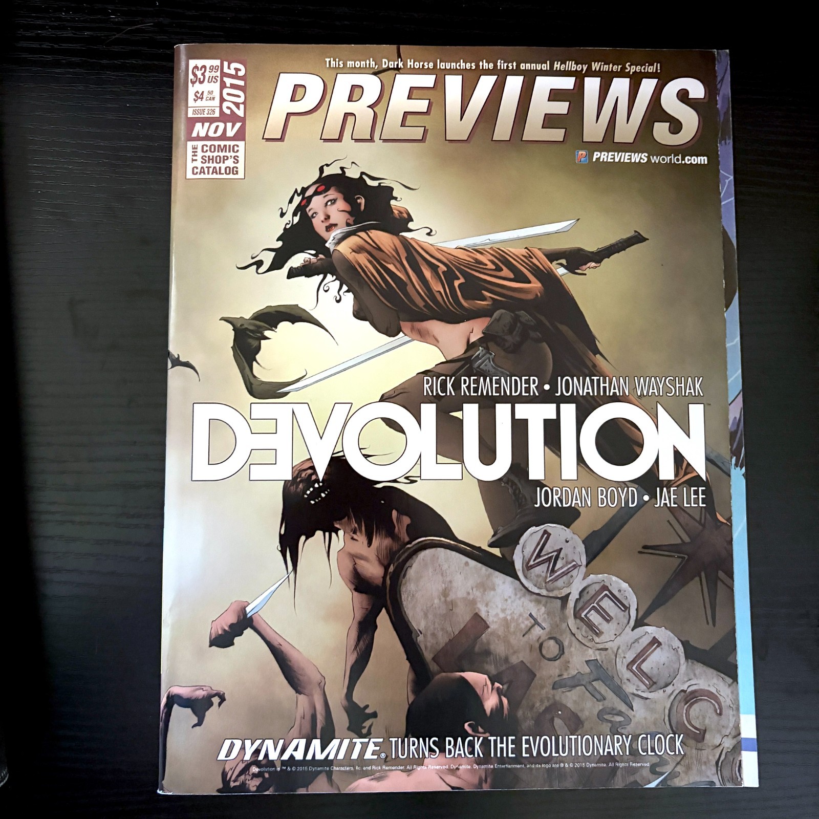 The Comic Shop\'s Catalog PREVIEWS UK November 2015 Issue #326