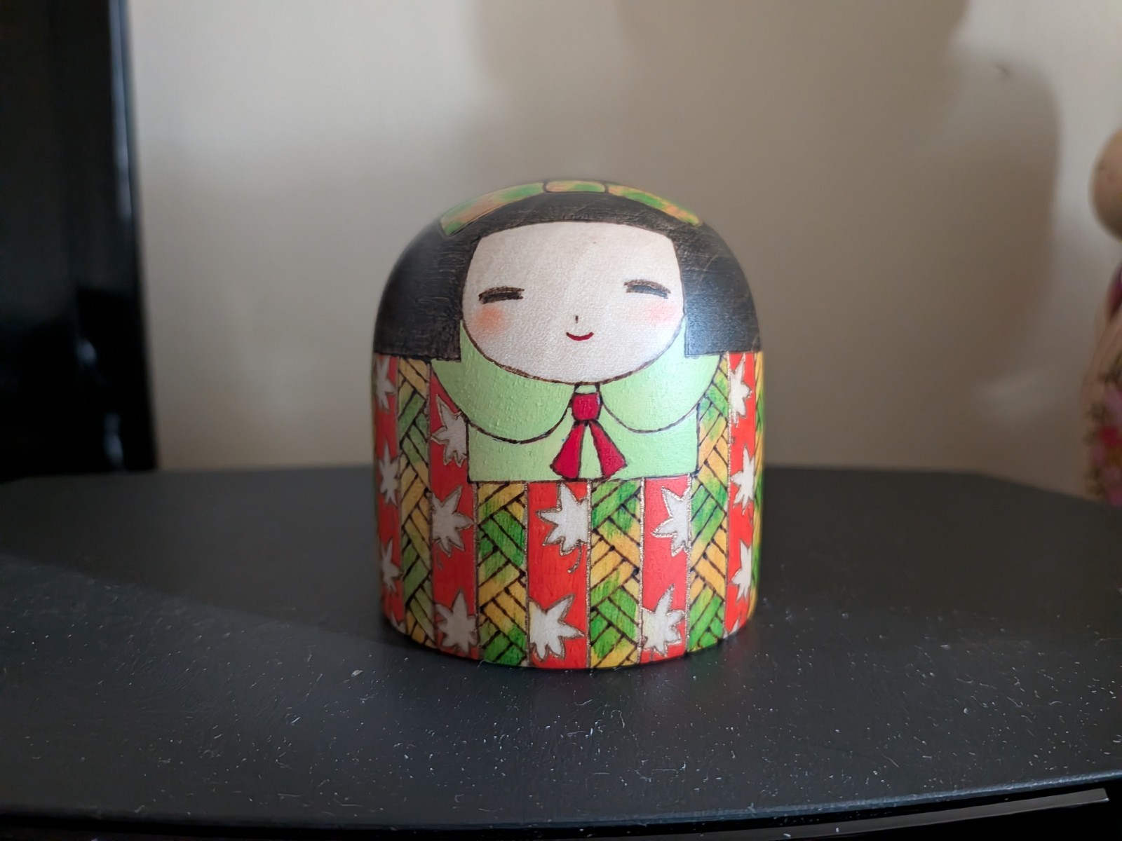 Creative Sosaku   Japanese Kokeshi  Brand New w/ Box by Chiya Tomidokoro 3.25\
