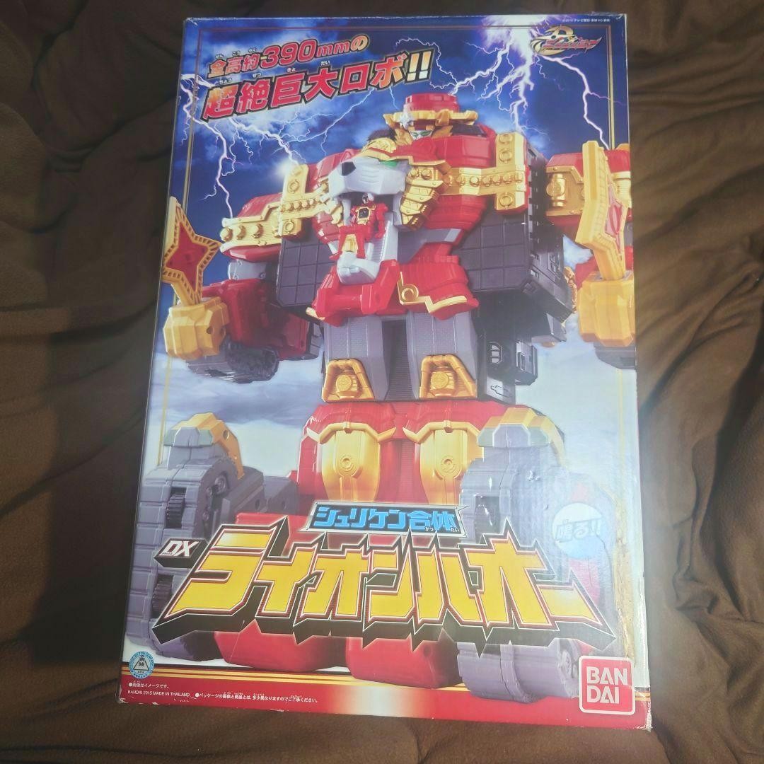 Power Rangers Bandai Ninninger DX Lion HaOh Shuriken Sentai Figure From Japan