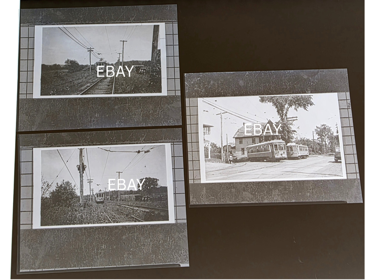 C. 1934 Connecticut Co. Interurban Near Cheshire, CT Copy Negative Lot C. 1934 Connecticut Co. Interurban Near Cheshire, CT Copy Negative Lot