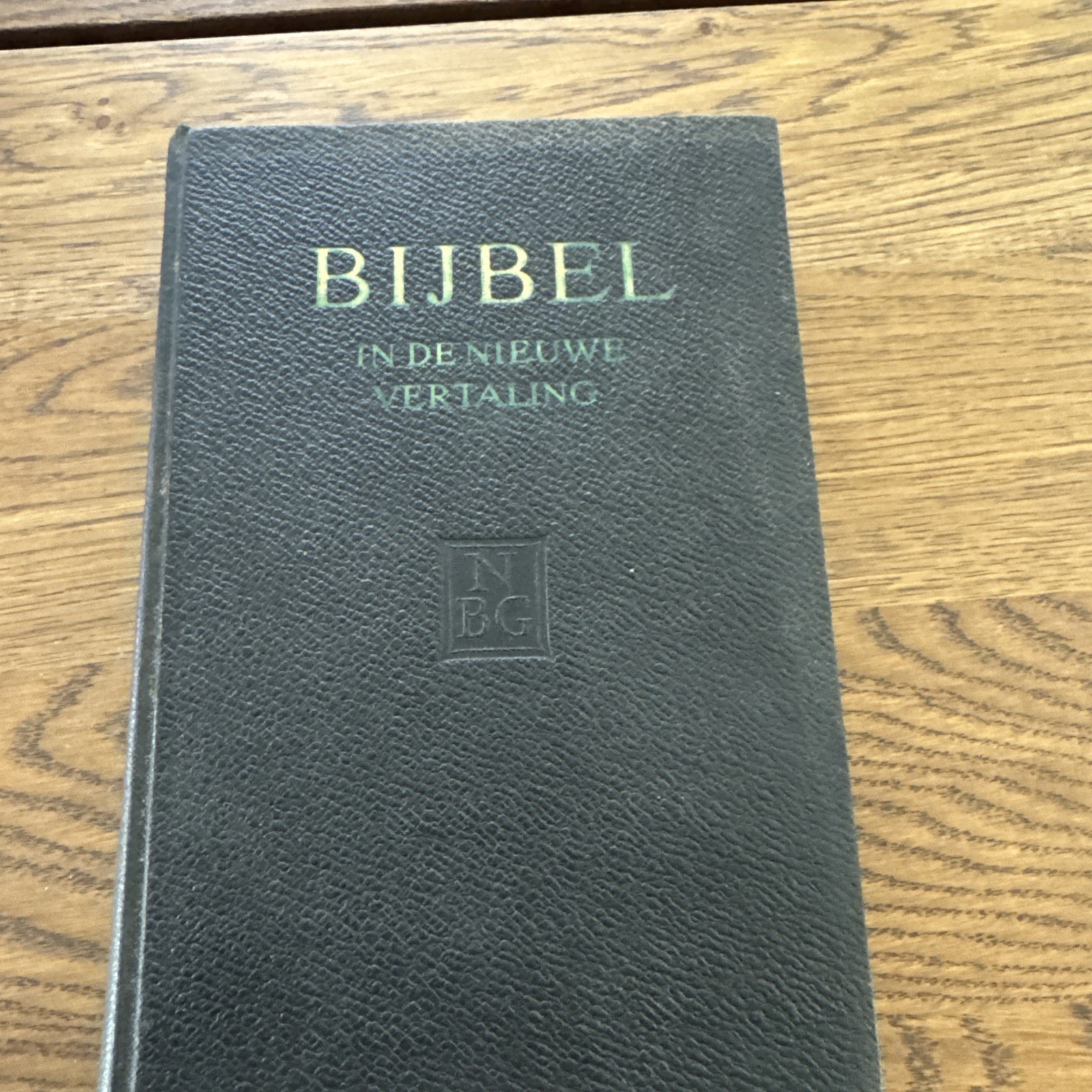 Vintage Dutch Bible 1953 Amsterdam - Nieuwe Vertaling - Nederlandsch Hardcover Vintage Dutch Bible 1953 Amsterdam - Nieuwe Vertaling - Nederlandsch Hardcover