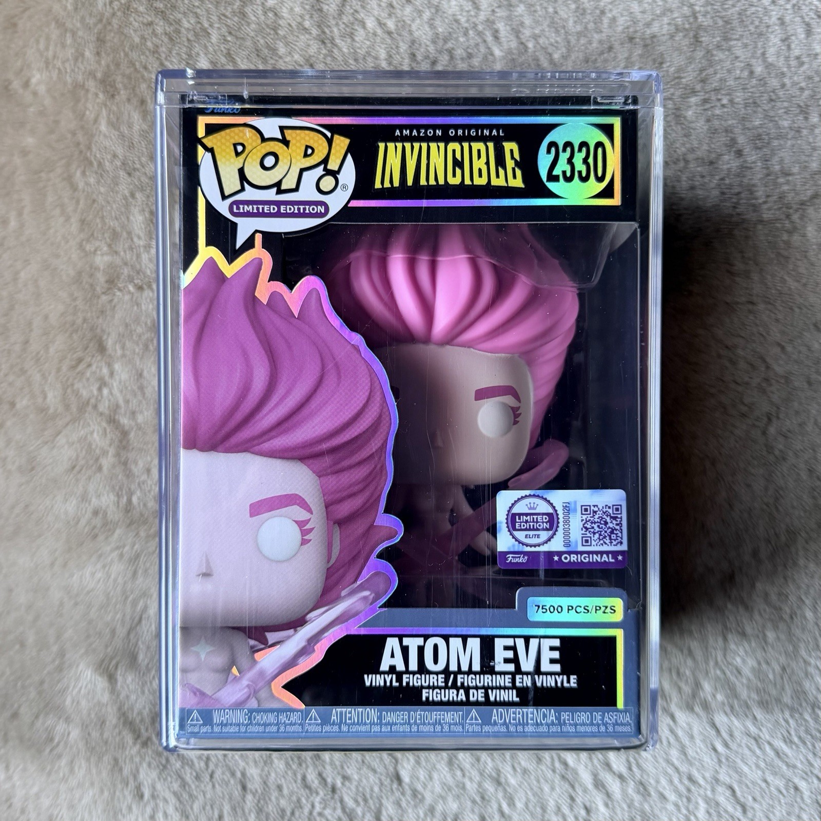 Atom Eve Funko Pop #2330 LE 7500 Pieces Invincible Atom Eve Funko Pop #2330 LE 7500 Pieces Invincible
