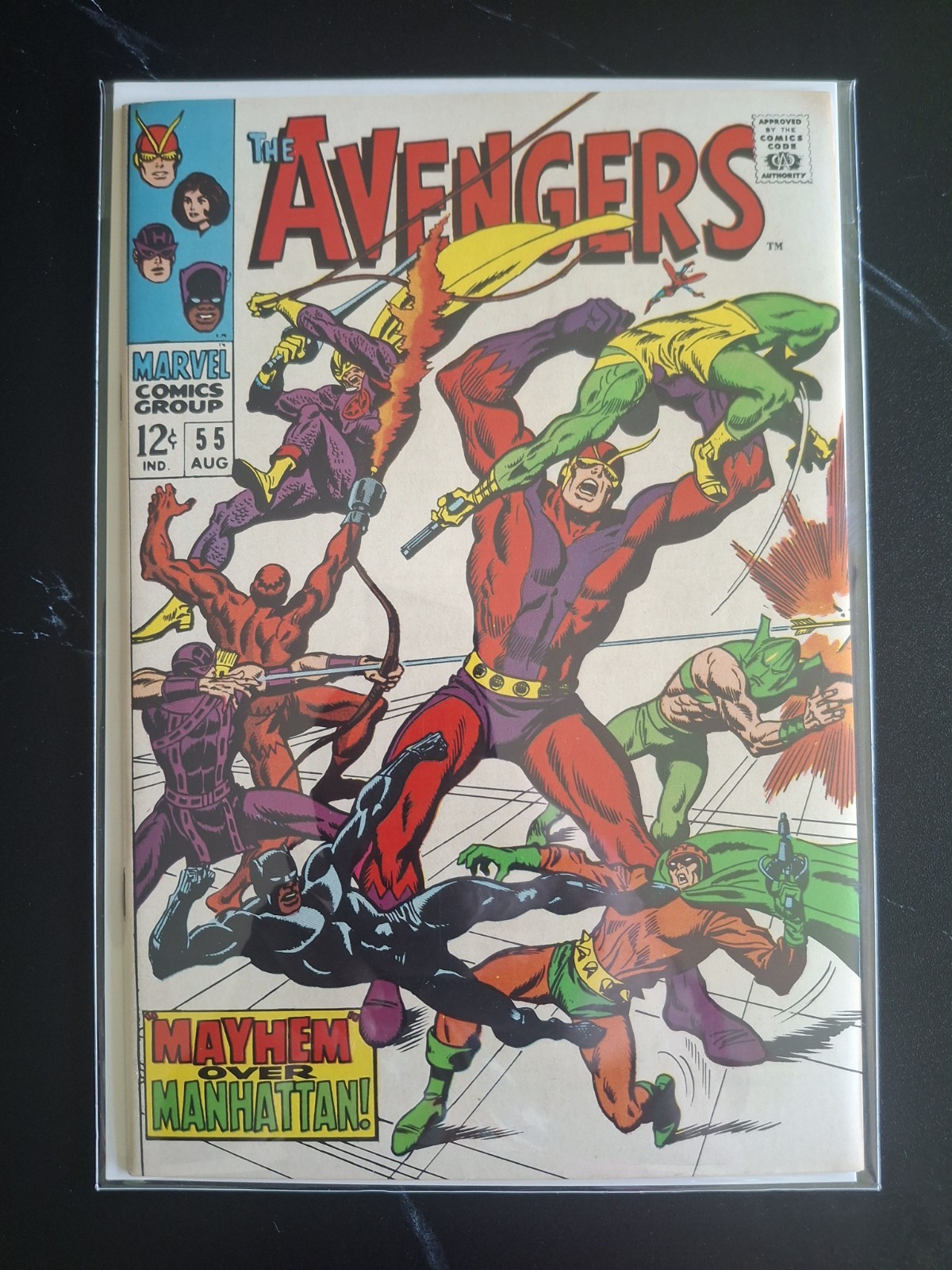 Avengers 55 Marvel Comics 1968 NM- 9.0 White Pages 1st Appearance Ultron