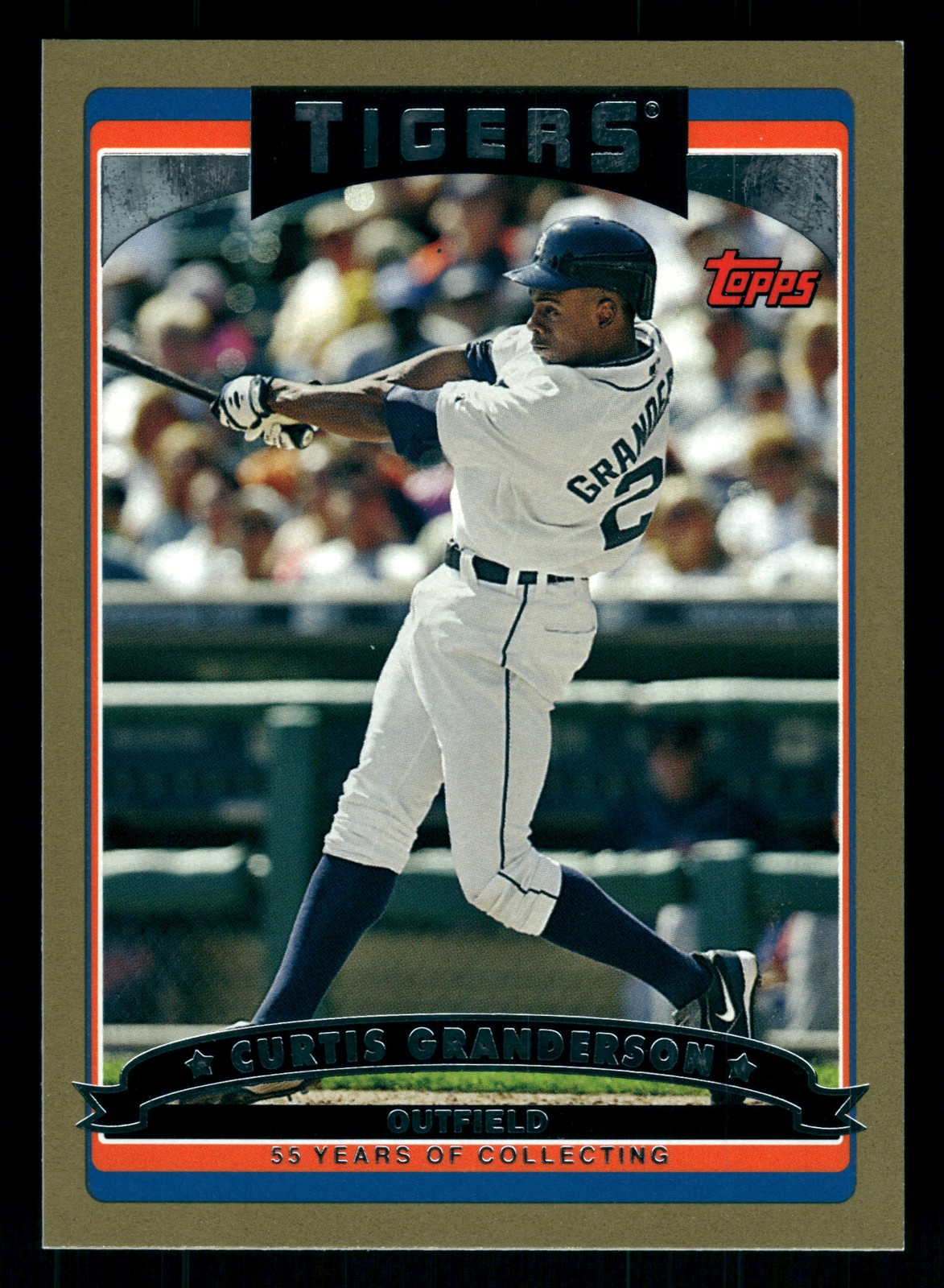 Curtis Granderson Detroit Tigers 2006 Topps Gold #444 SN /2006 Curtis Granderson Detroit Tigers 2006 Topps Gold #444 SN /2006