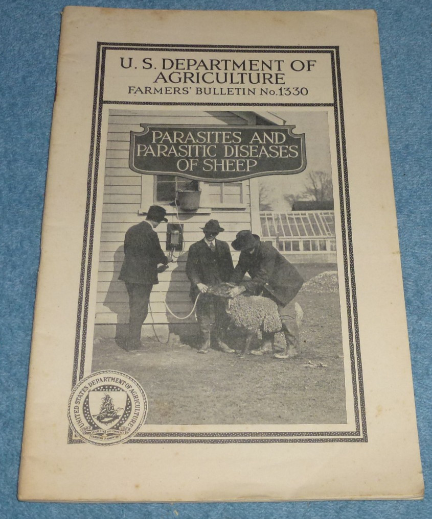 1946 USDA Farmers Bulletin #1330 Parasites & Parasitic Diseases of Sheep 1946 USDA Farmers Bulletin #1330 Parasites & Parasitic Diseases of Sheep