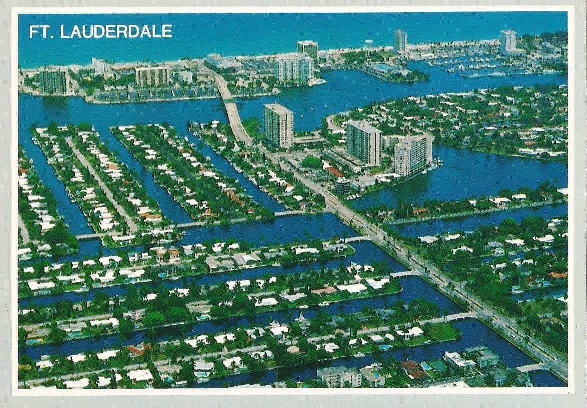 Postcard Florida Ft Lauderdale c1980s-90s Unused NrMINT