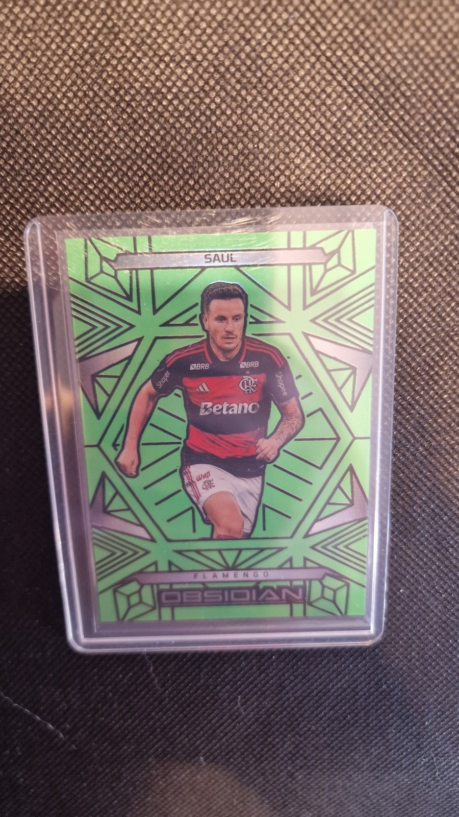 Saul 2025-26 Panini Obsidian Soccer #69 1/3 Saul 2025-26 Panini Obsidian Soccer #69 1/3