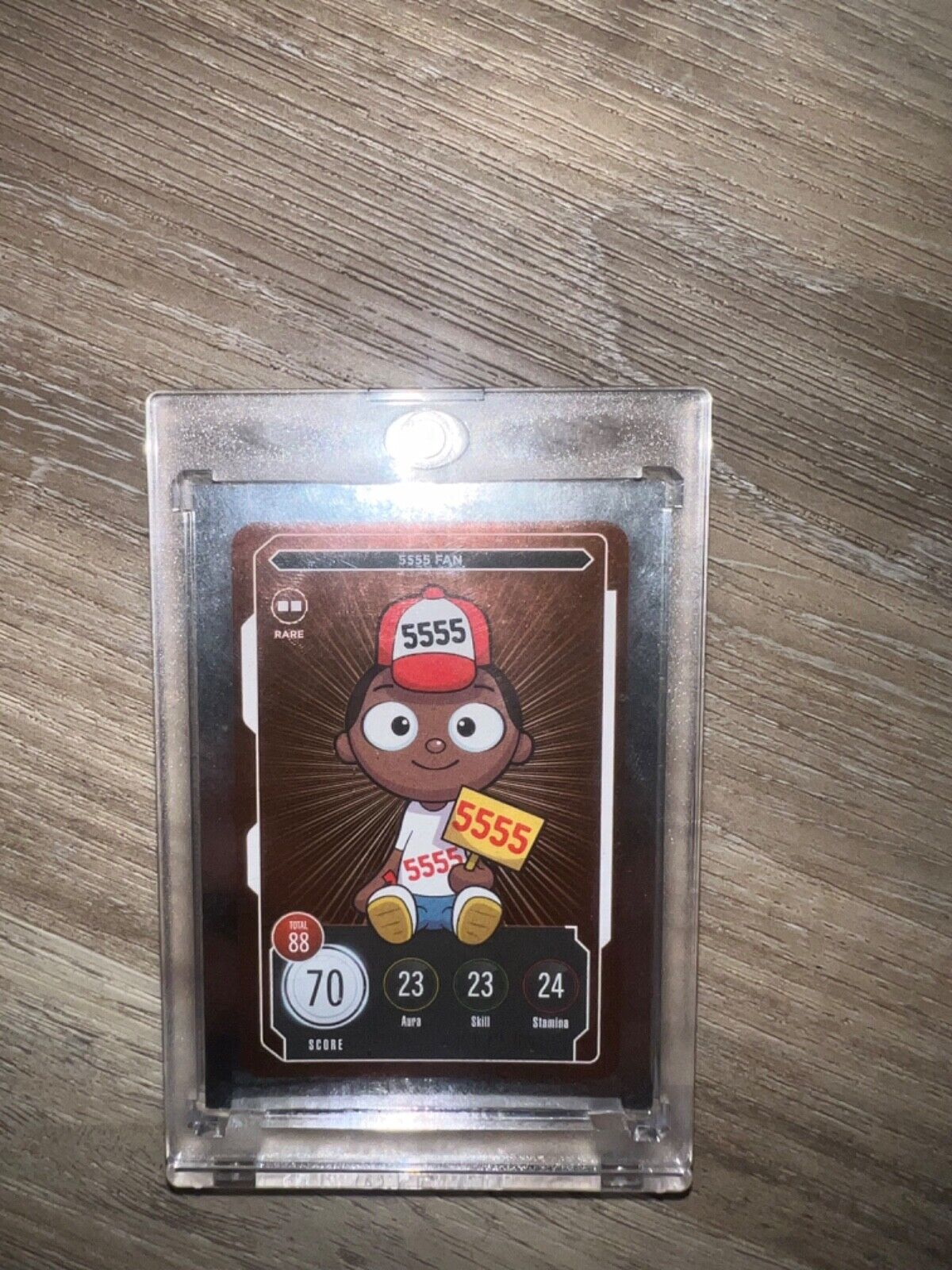 5555 Fan 401/500 Rare VeeFriends Compete And Collect ZeroCool Trading Card Game 