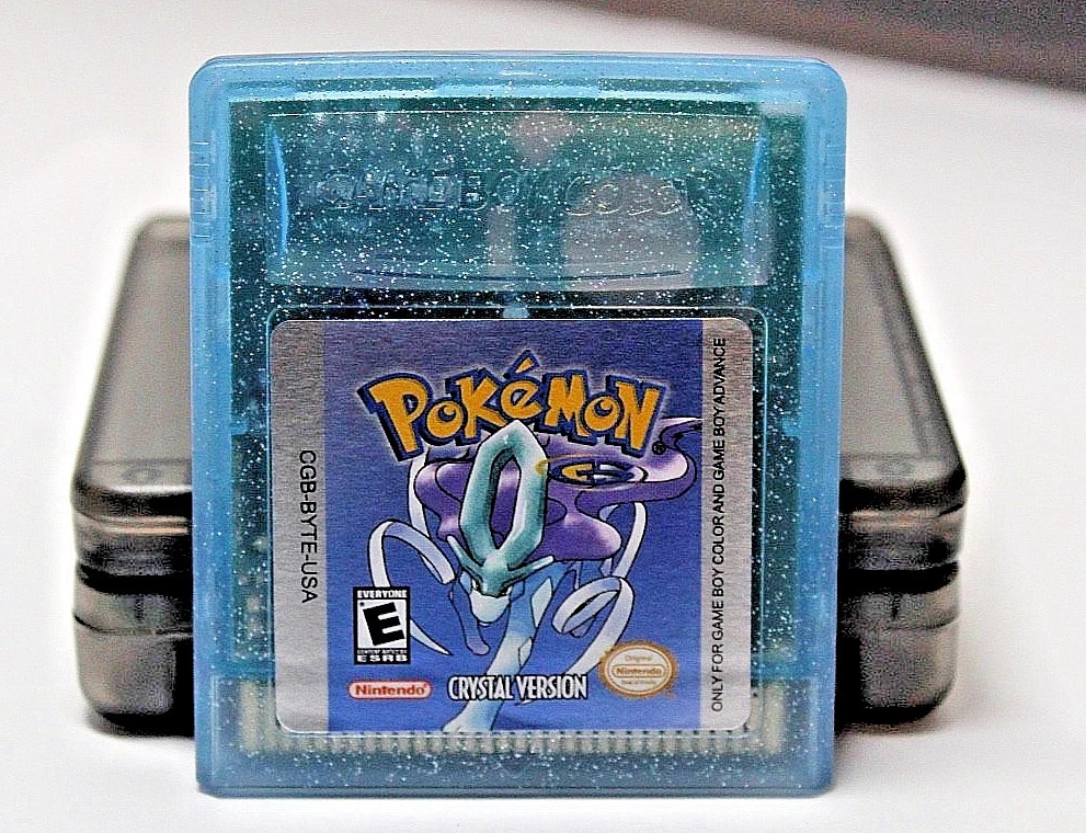 Pokemon Crystal Version - Nintendo Gameboy Color - QUICKEST SHIPPING ⚡ Pokemon Crystal Version - Nintendo Gameboy Color - QUICKEST SHIPPING ⚡