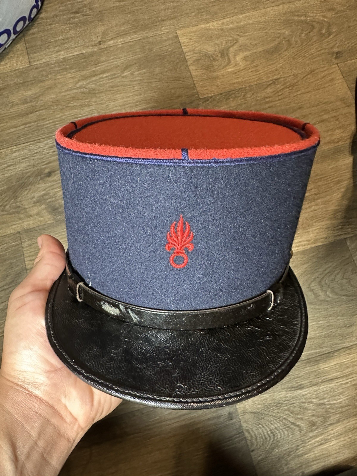 Indochina War 1950s French Foreign Legion Nco Kepi Size 59 Military Hat Indochina War 1950s French Foreign Legion Nco Kepi Size 59 Military Hat