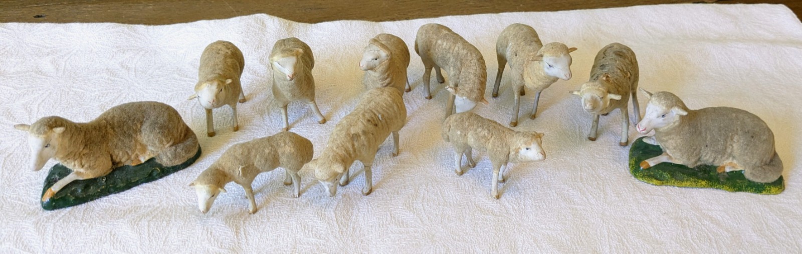 11+ Antique Lot German Putz 1.5\ 11+ Antique Lot German Putz 1.5\