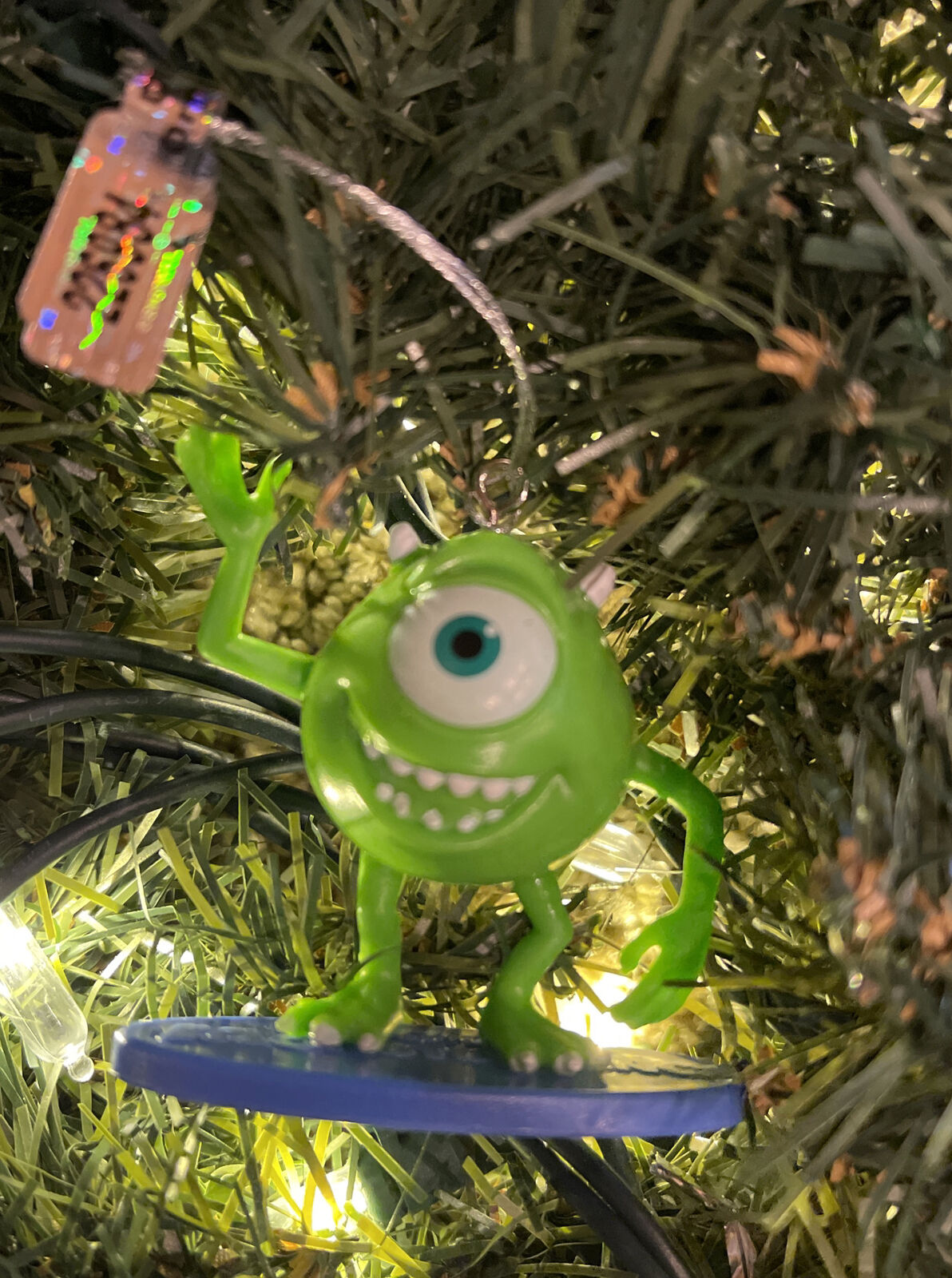 2023 Mike Wazowski Monsters Inc Christmas Tree Ornament New Disney