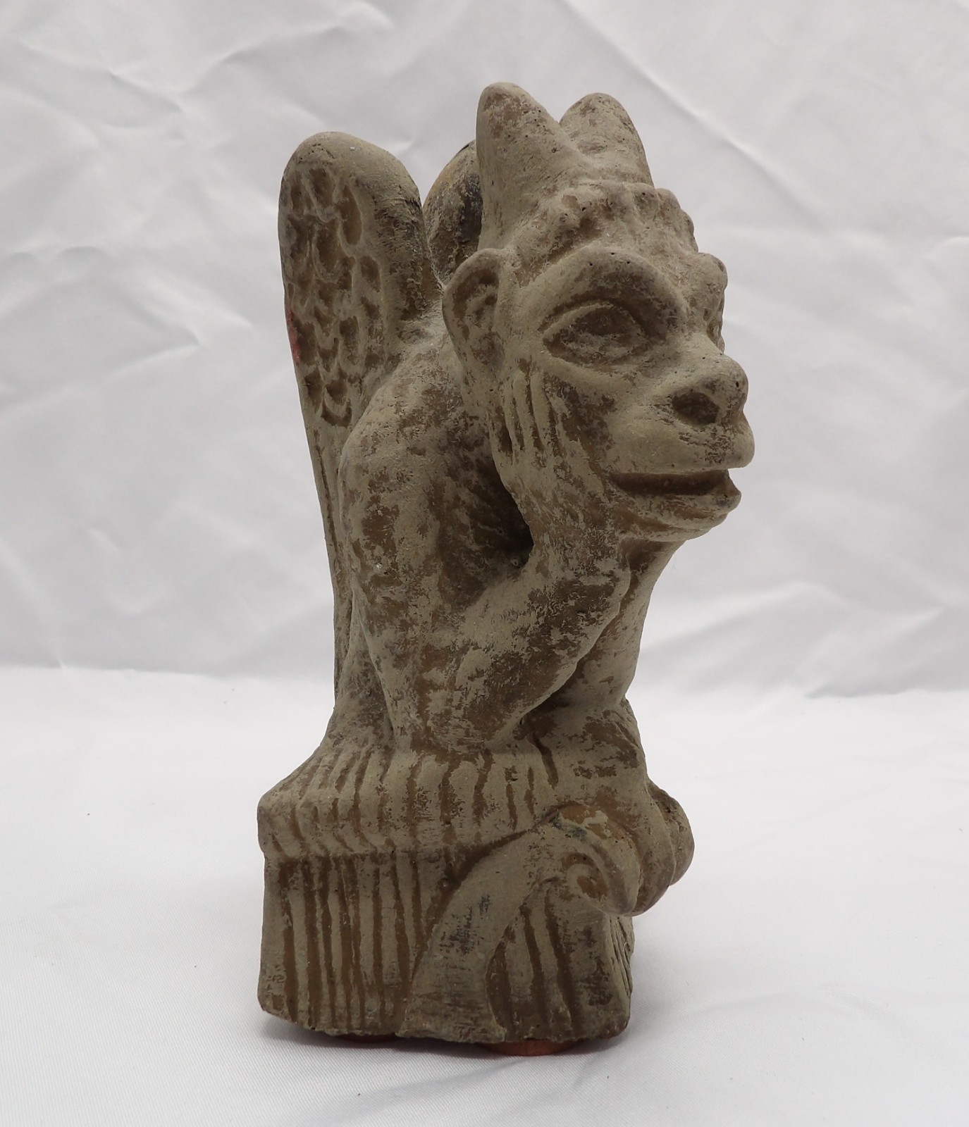 VTG Cast Stone/Concrete LeStryge Gargoyle Notre Dame - Preowned VTG Cast Stone/Concrete LeStryge Gargoyle Notre Dame - Preowned