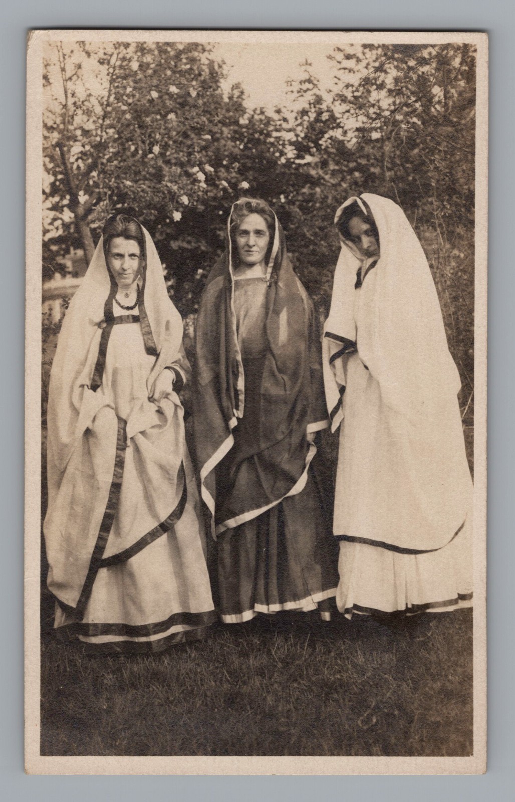 1911 The World in Boston Missionary Expo RPPC Cinderlla Stamp Postcard