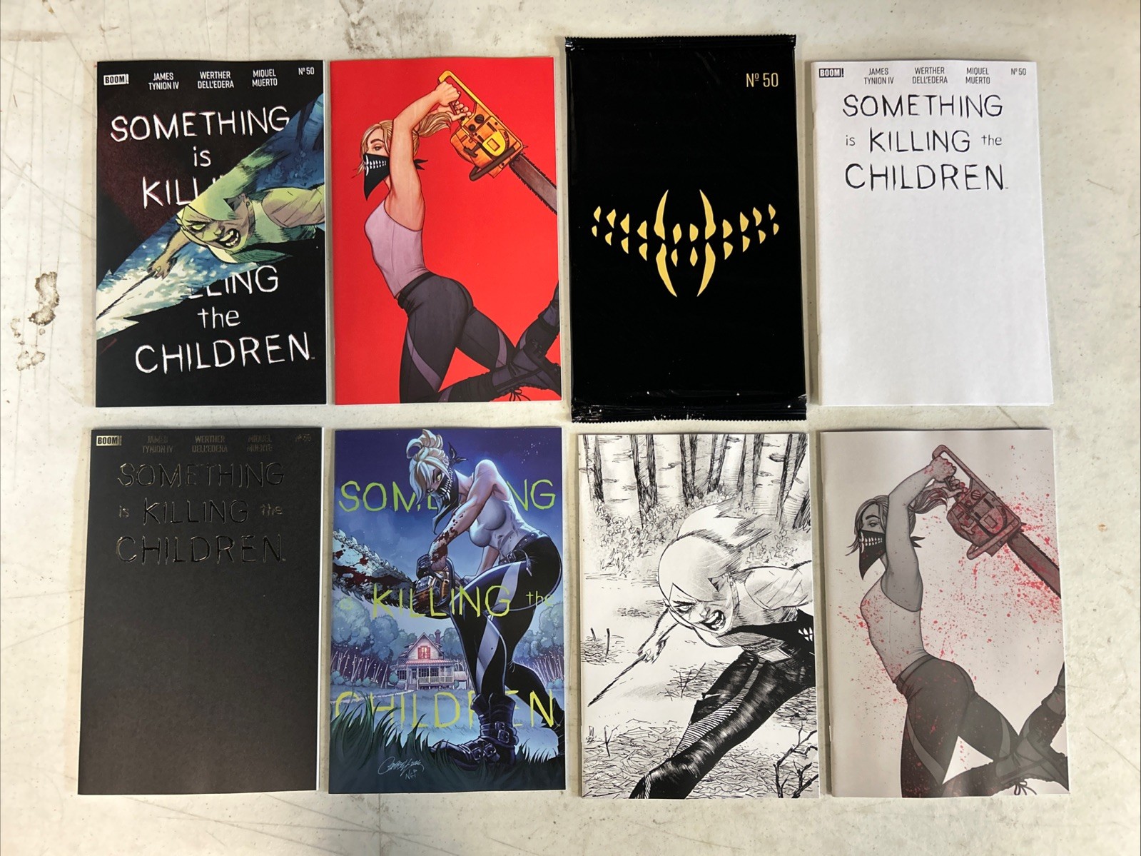 Something is Killing the Children #50 8 Cover Lot - Main A + Blind Bag + 1:10 ++ Something is Killing the Children #50 8 Cover Lot - Main A + Blind Bag + 1:10 ++