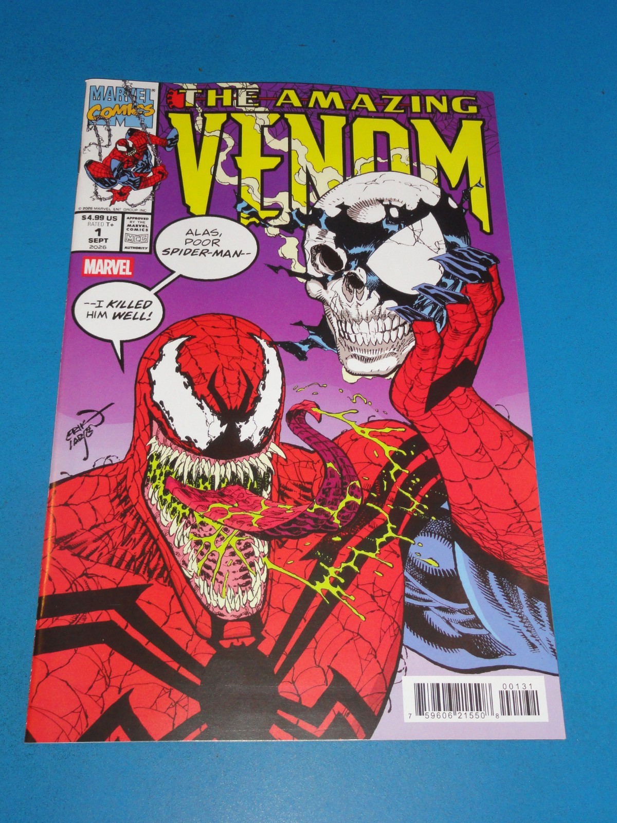 Amazing Venom #1 Larsen Homage variant NM Gem Wow HOT