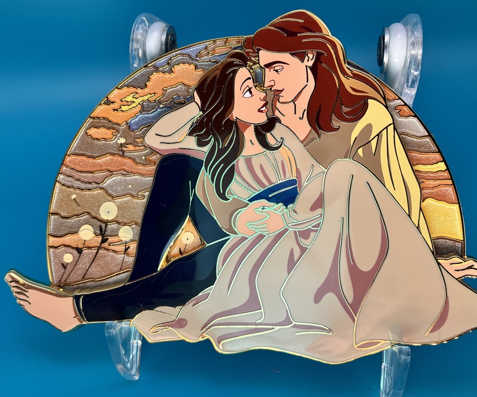 Disney Belle Beauty and the Beast Disney Fantasy Pin/Romance Disney Belle Beauty and the Beast Disney Fantasy Pin/Romance