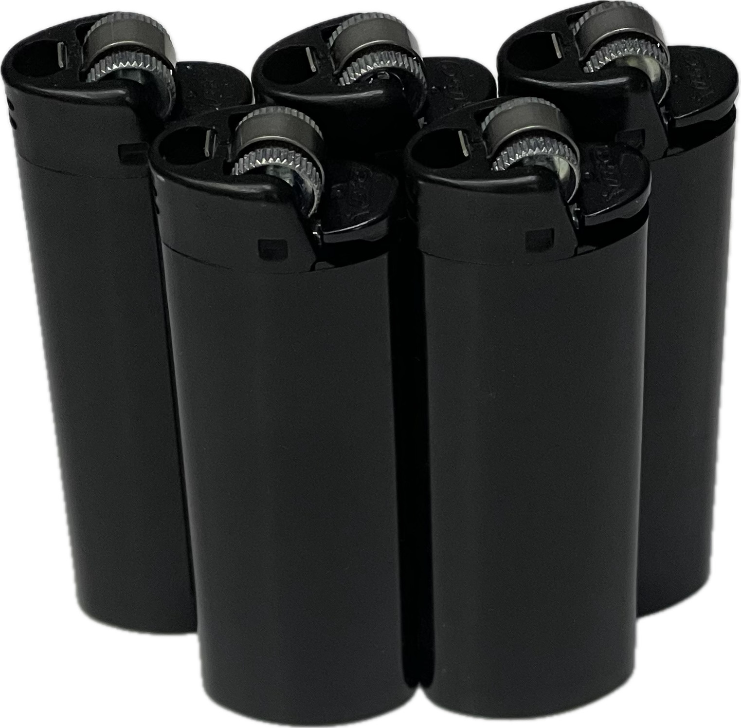 5 Pieces LIMITED EDITION All Black BiC Classic MAXi Lighter 5 Pieces LIMITED EDITION All Black BiC Classic MAXi Lighter
